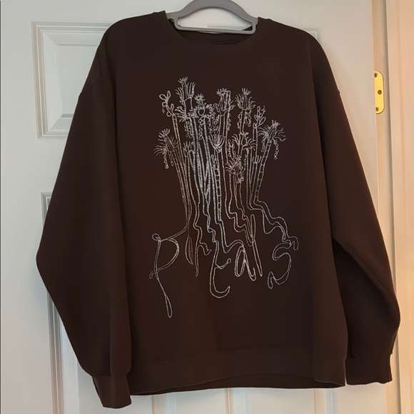 Tops - Brown Women’s Sweatshirt - Melanie Martinez Portals